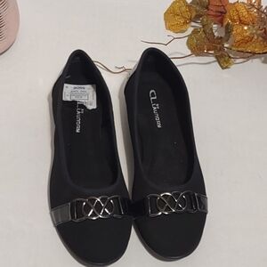Black CL by Laundry Women's Flats